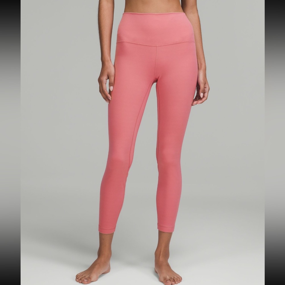 NWT Lululemon Align HR Pant Legging 25” Pink Blossom Size 4